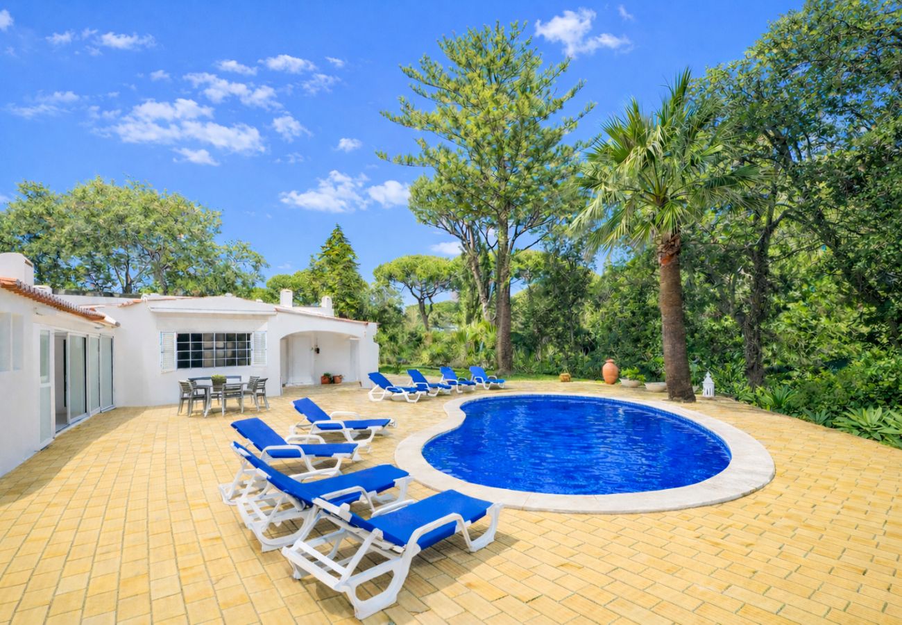 Spacious villa in Quinta da Balaia with private pool, large terrace and capacity for 12 guests